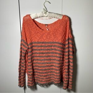 Free People Striped Sweater